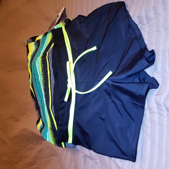 Zeroxposur 2 piece Bathing Suit Tankinis boy shorts size 8 - Picture 2 of 7